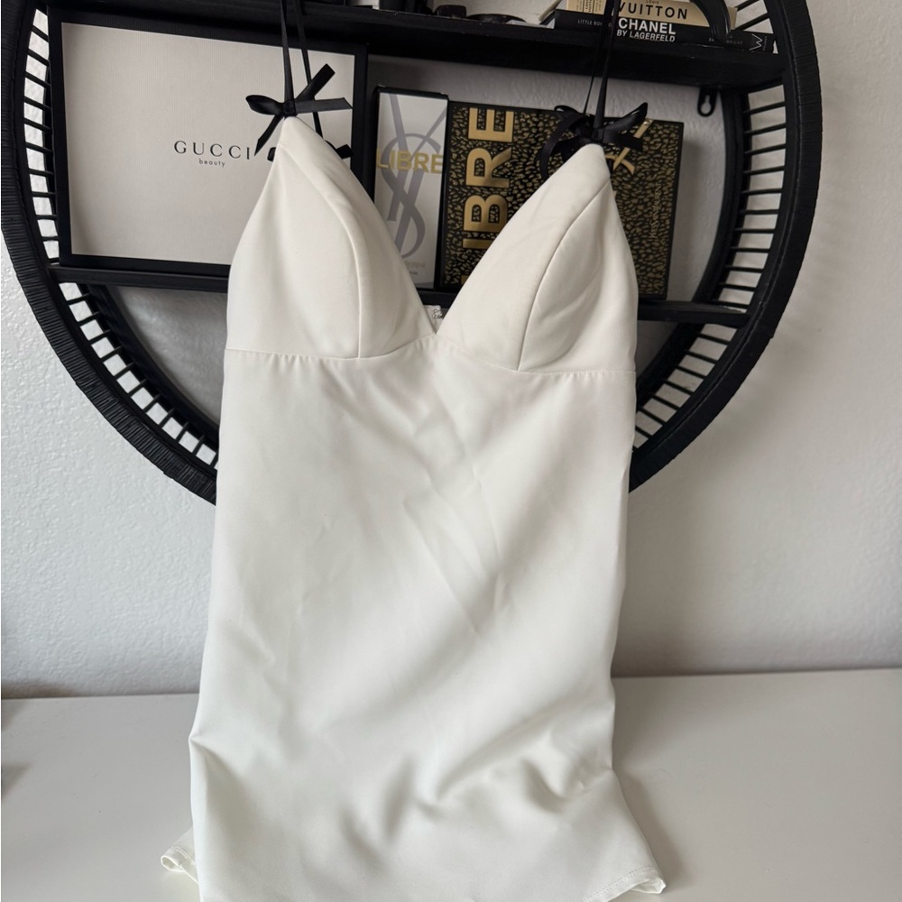 Macy's White Mini Dress